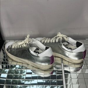 P448 Sz 38 John Low Top Sneakers